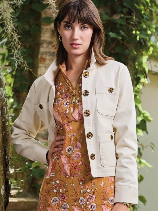 Spartina 449 Jackets & Blazers - NWT Spartina 449 Reagan Jacket, Sand, Size Small